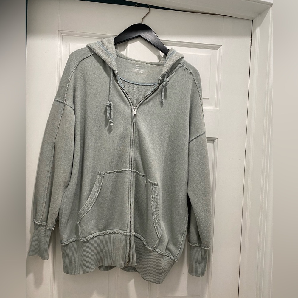 Aerie Oversized Zip Hoodie